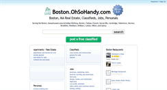 Desktop Screenshot of boston.ohsohandy.com