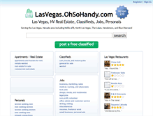 Tablet Screenshot of lasvegas.ohsohandy.com