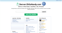 Desktop Screenshot of denver.ohsohandy.com