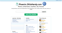 Desktop Screenshot of phoenix.ohsohandy.com