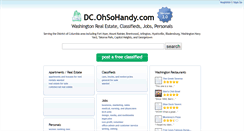 Desktop Screenshot of dc.ohsohandy.com