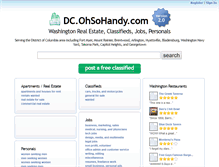 Tablet Screenshot of dc.ohsohandy.com