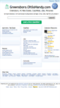 Mobile Screenshot of greensboro.ohsohandy.com